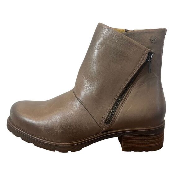 NWT Jafa 482 Malto Brown Ankle Boots Size 38 - Picture 1 of 11